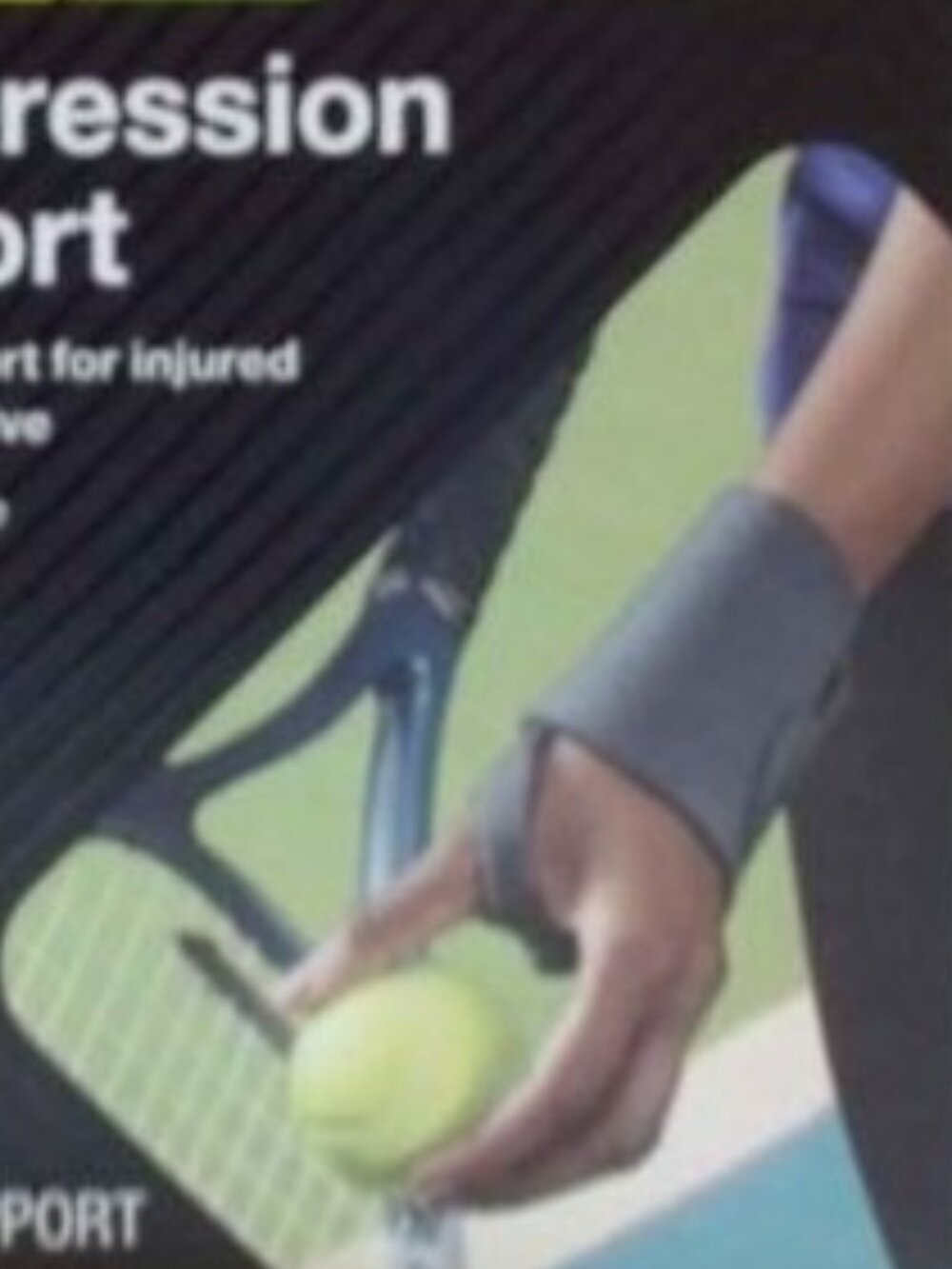 Wrist Compression Support Left/Right One Size - Picture 3 of 3